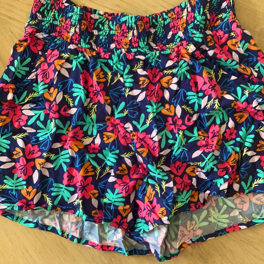 Cat and Jack elastic waist shorts with pockets.